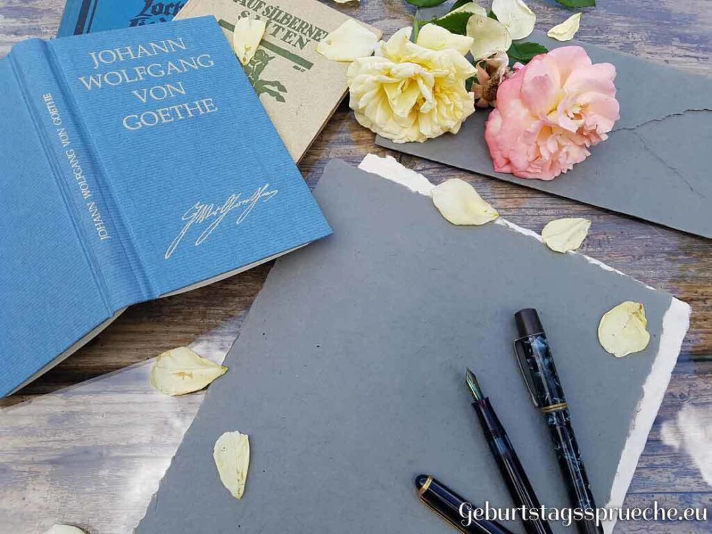 Schreib es auf: historisches, schönes Schreibmaterial für Geburtstagszitate und Sprüche